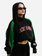 Becky G 2026 Australia vs Mexico Cropped Track Jacket