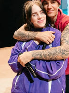 Coachella 2026 Billie Eilish Purple Jacket