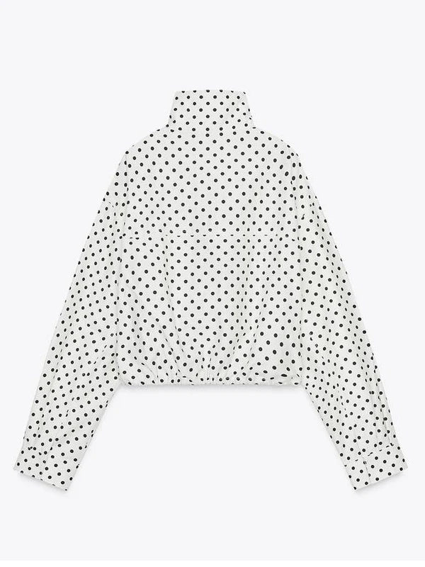 Black-And-White-Polka-Dot-Jacket-Back