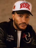 Derrick Rose Retirement 2026 Black Leather Jacket