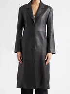 Taylor Swift Patient Zero Black Leather Coat