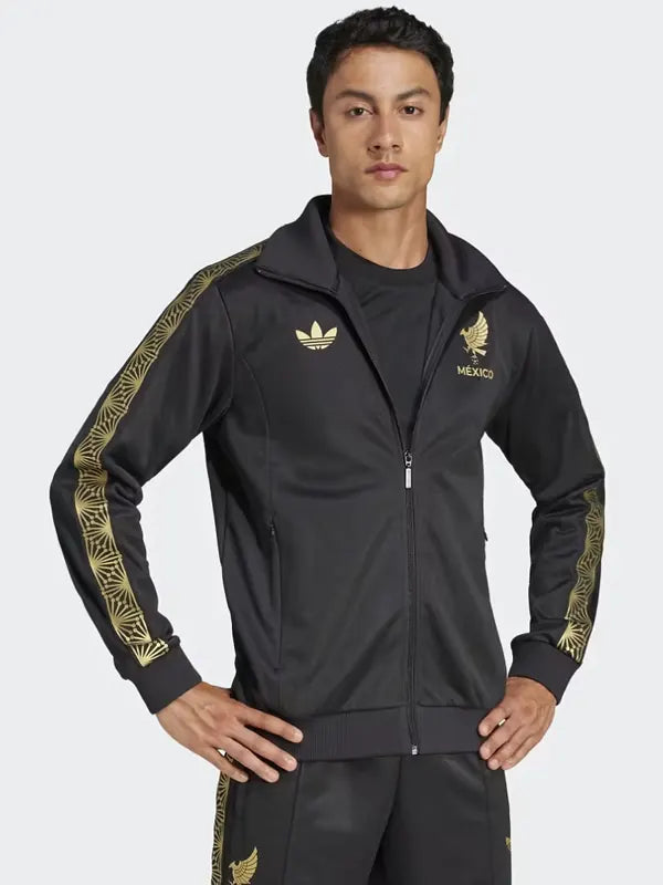 Black And Gold Adidas Track Jacket