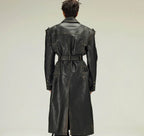 Black_Belted_Long_Leather_Trench_Coat_For_Sale