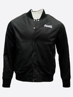 Black Coca Cola Bomber Jacket
