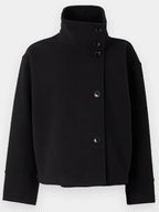 Gina Tricot Short Felt Jacket Black