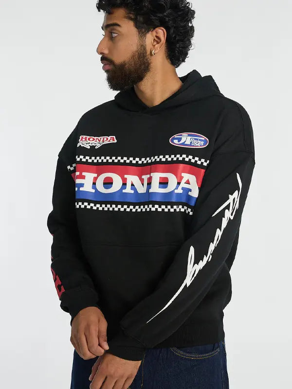 Black Honda Racing Hoodie
