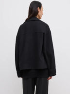 House Of Dagmar Aviator Wool Jacket