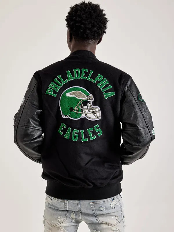 Mitchell And Ness Philadelphia Eagles Varsity Jacket