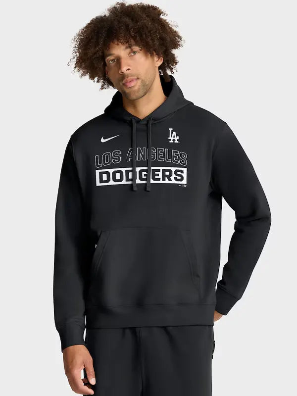 Black Nike Dodgers Hoodie