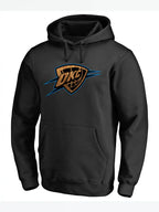 Black Okc Thunder Hoodie