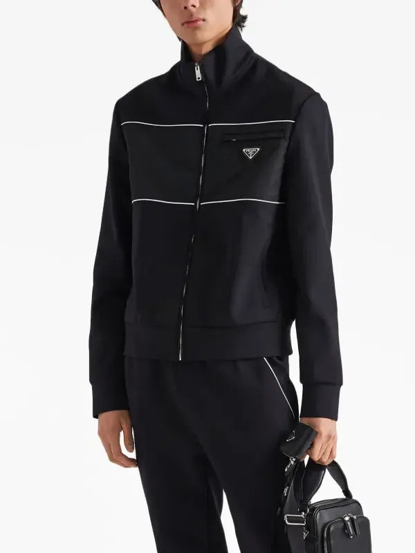 Black Prada Track Jacket