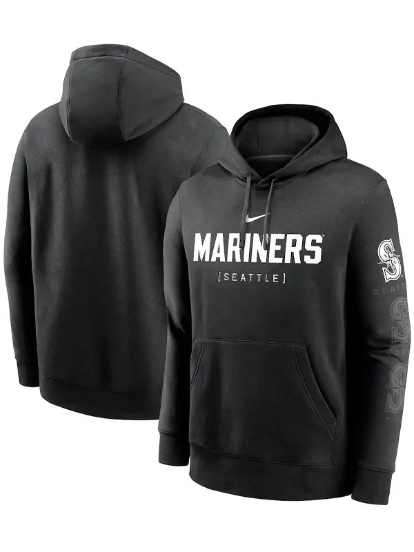 Black Seattle Mariners Hoodie
