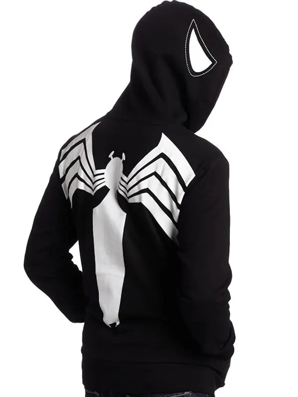 Black Spiderman Hoodie