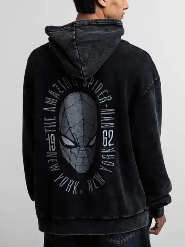 Black Spiderman Hoodie