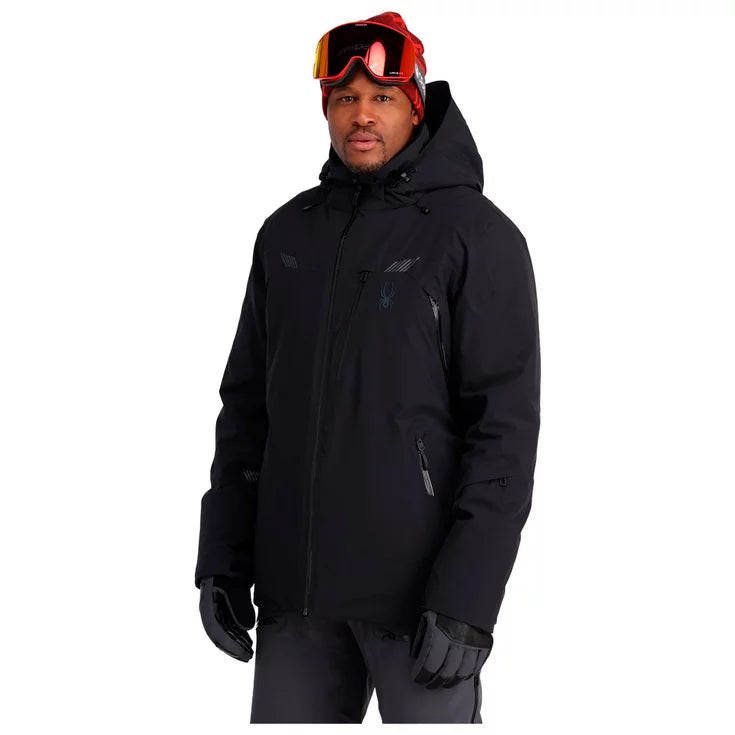 Black Spyder Ski Jacket
