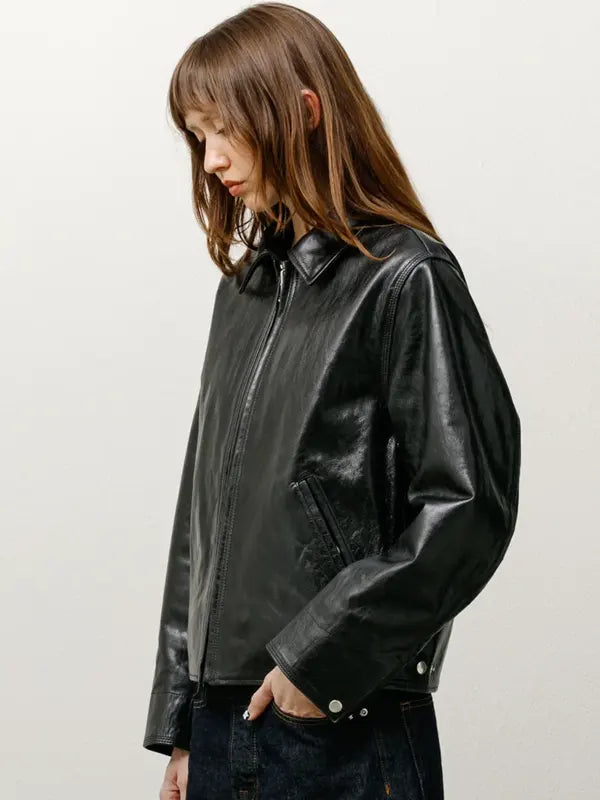 Stussy Garage Leather Jacket
