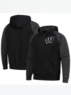 Black Wisconsin Badgers Hoodie
