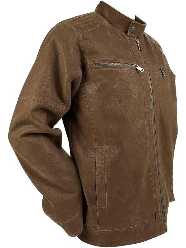 Bleu Grandeur Jacket Brown
