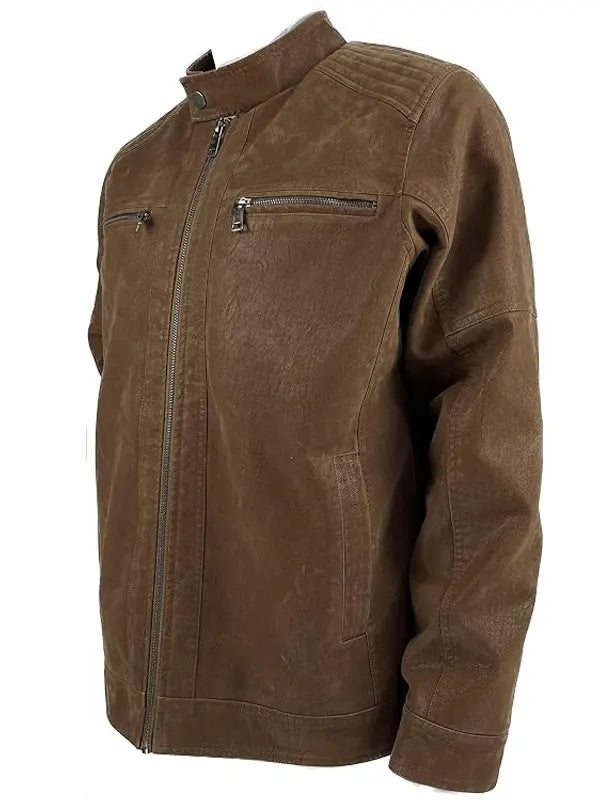 Bleu Grandeur Jacket Brown