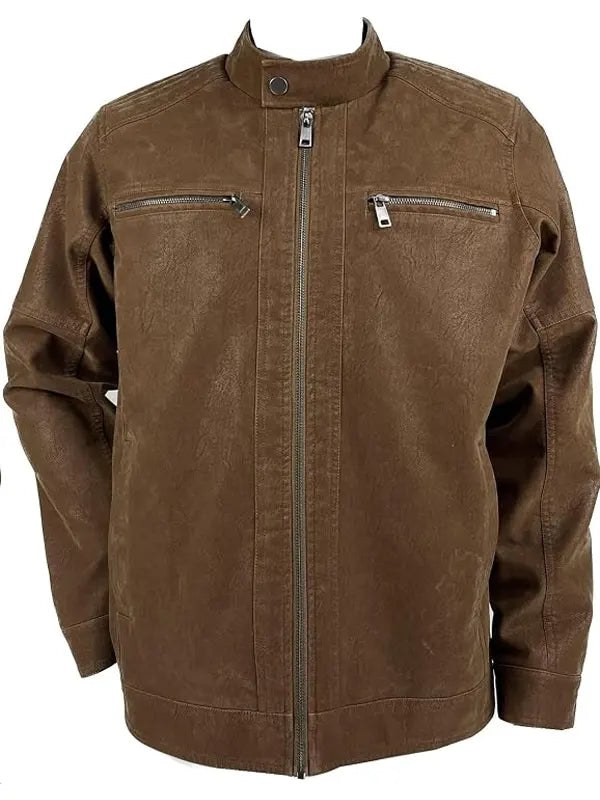 Bleu Grandeur Jacket Brown