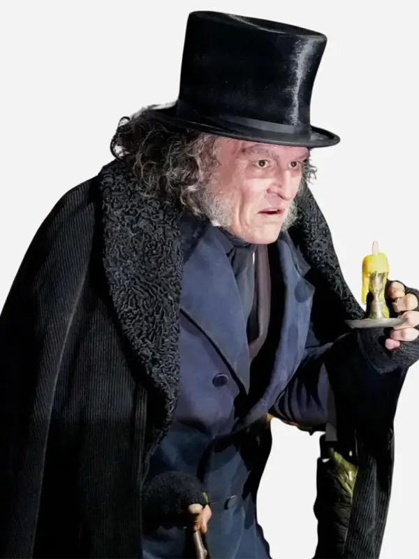 Ebenezer 2026 A Christmas Carol Johnny Depp Coat