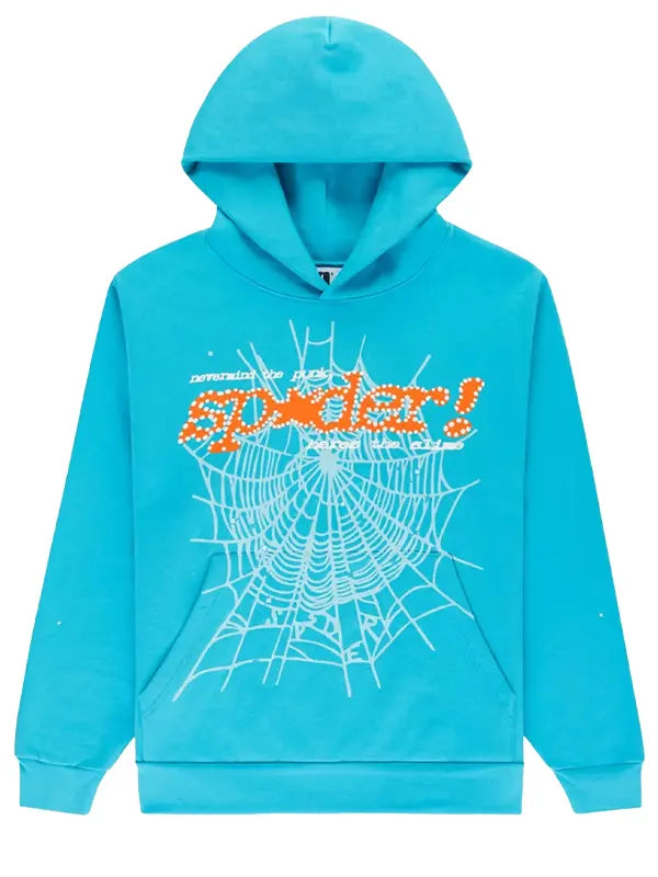 Blue Spider Hoodie