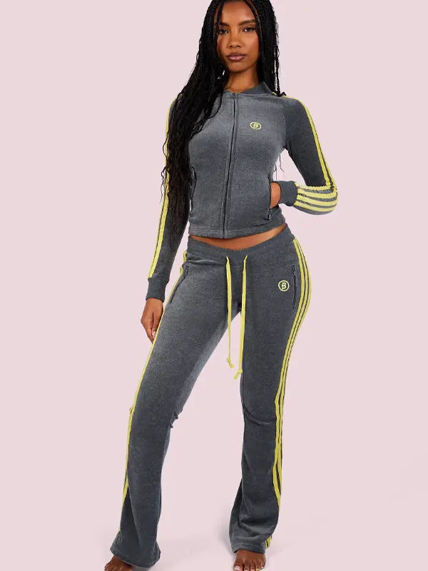 Body By Raven Tracksuit Grey