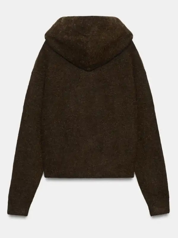 Zara Bow Hoodie Cardigan