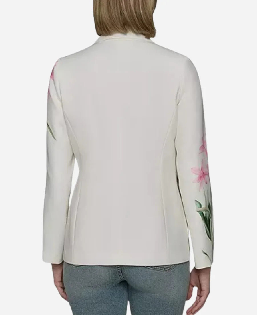 Brooke Logan Katherine Kelly Lang Floral Blazer