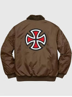 Brown Supreme Bomber Jacket