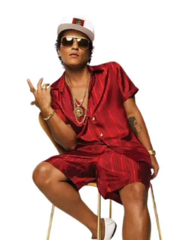 Bruno Mars 24k Magic Outfit