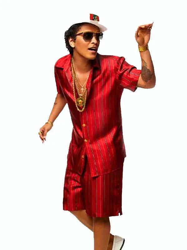 Bruno Mars 24k Magic Outfit