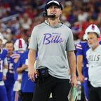 Buffalo Bills Joe Brady Grey Hoodie