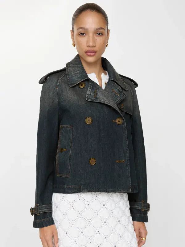 Burberry Denim Jacket Women