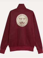 Burgundy Adidas Oasis Jacket