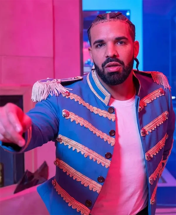 FOMO Stream Drake Cheetah Print Jacket