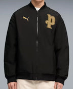 Manchester City 10th Anniversary Black Bomber Jacket