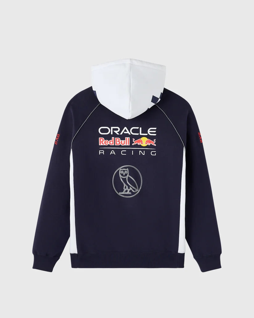 Navy Vintage Red Bull Big Logo Racing Hoodie