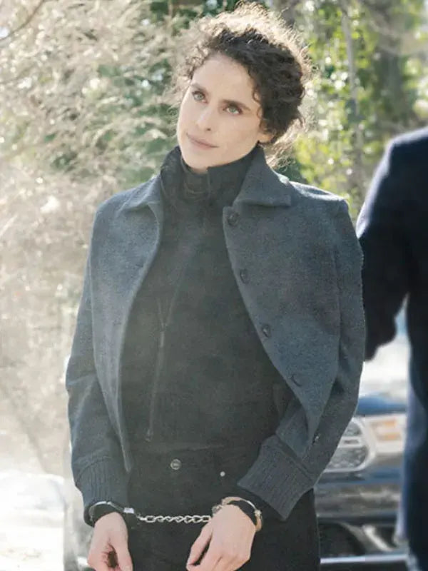 CIA S01 Melinda Michael Wool Gray Jacket