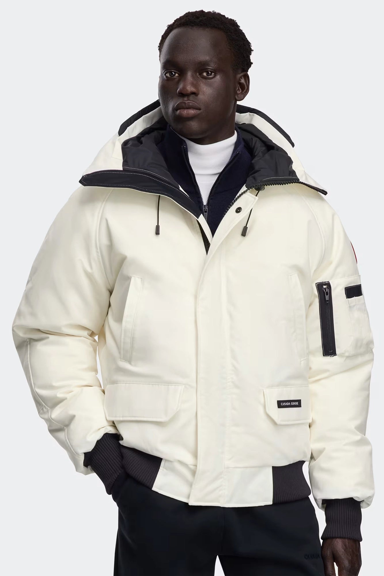 Canada Goose Chilliwack Bomber Jacket White