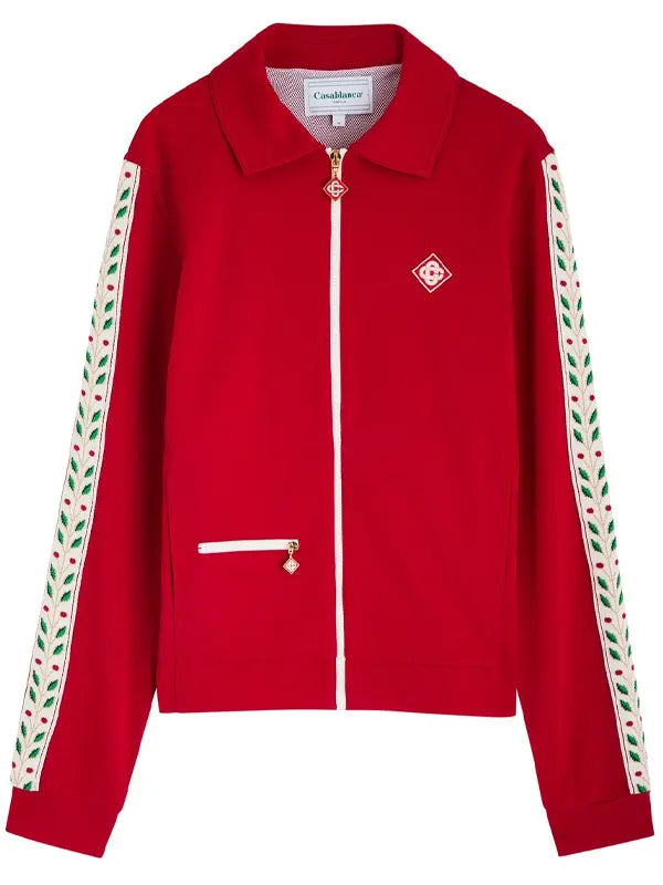 Casablanca Track Jacket Red