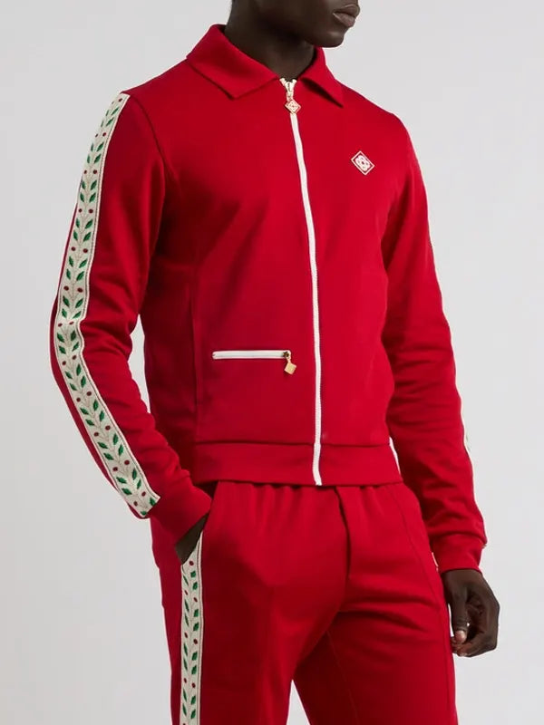 Casablanca Track Jacket Red