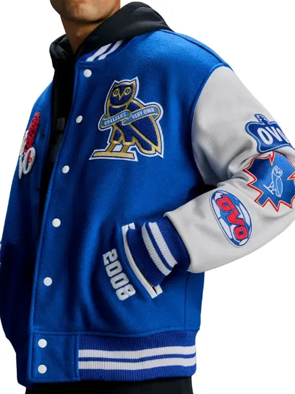Chelsea Ovo Varsity Jacket