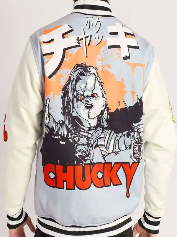 Chucky Wanna Play Varsity Jacket