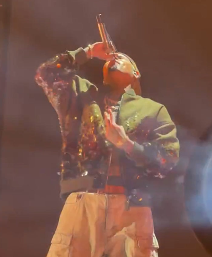 Chris Brown R and B Tour Sequin Jacket
