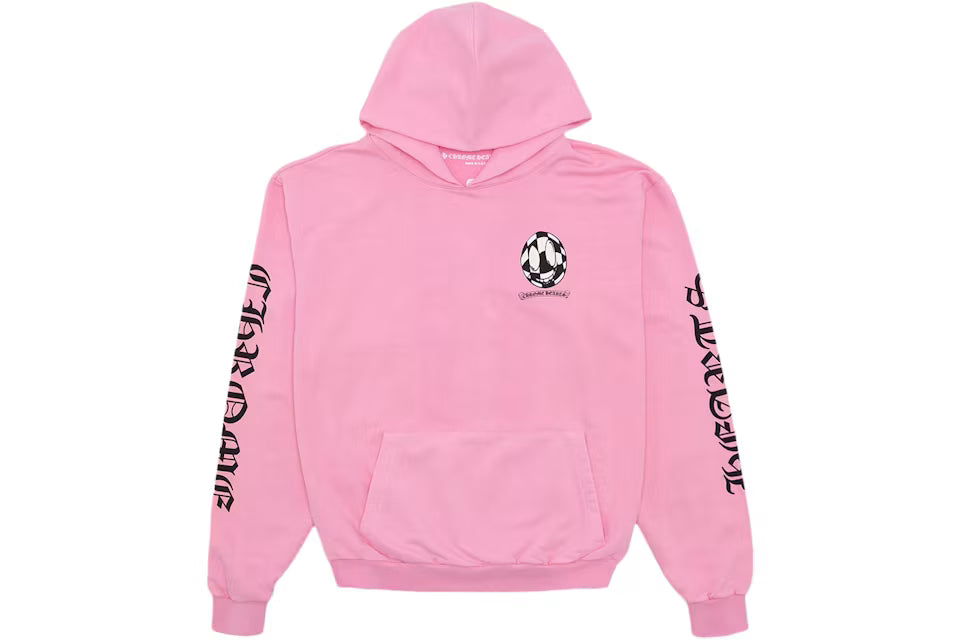 Chrome Hearts Hoodie Pink - Printed