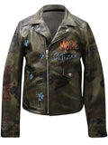Chrome Hearts Camo Leather Jacket