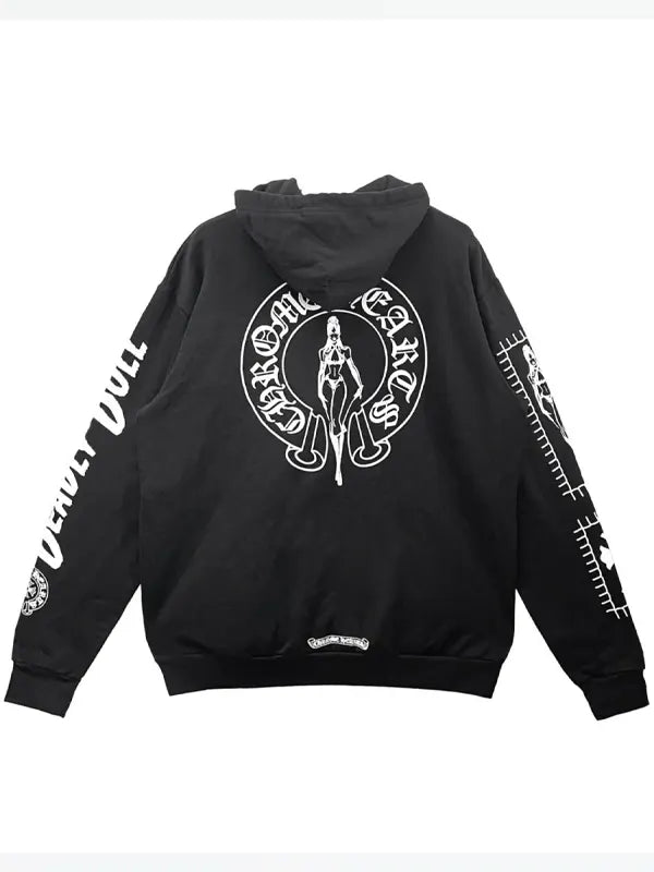 Chrome Hearts Deadly Doll Hoodie Black