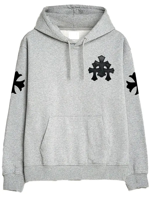 Chrome Hearts Hoodie Grey