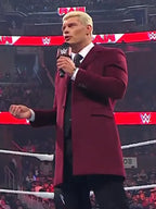 Cody Rhodes American Nightmare Red Trench Coat